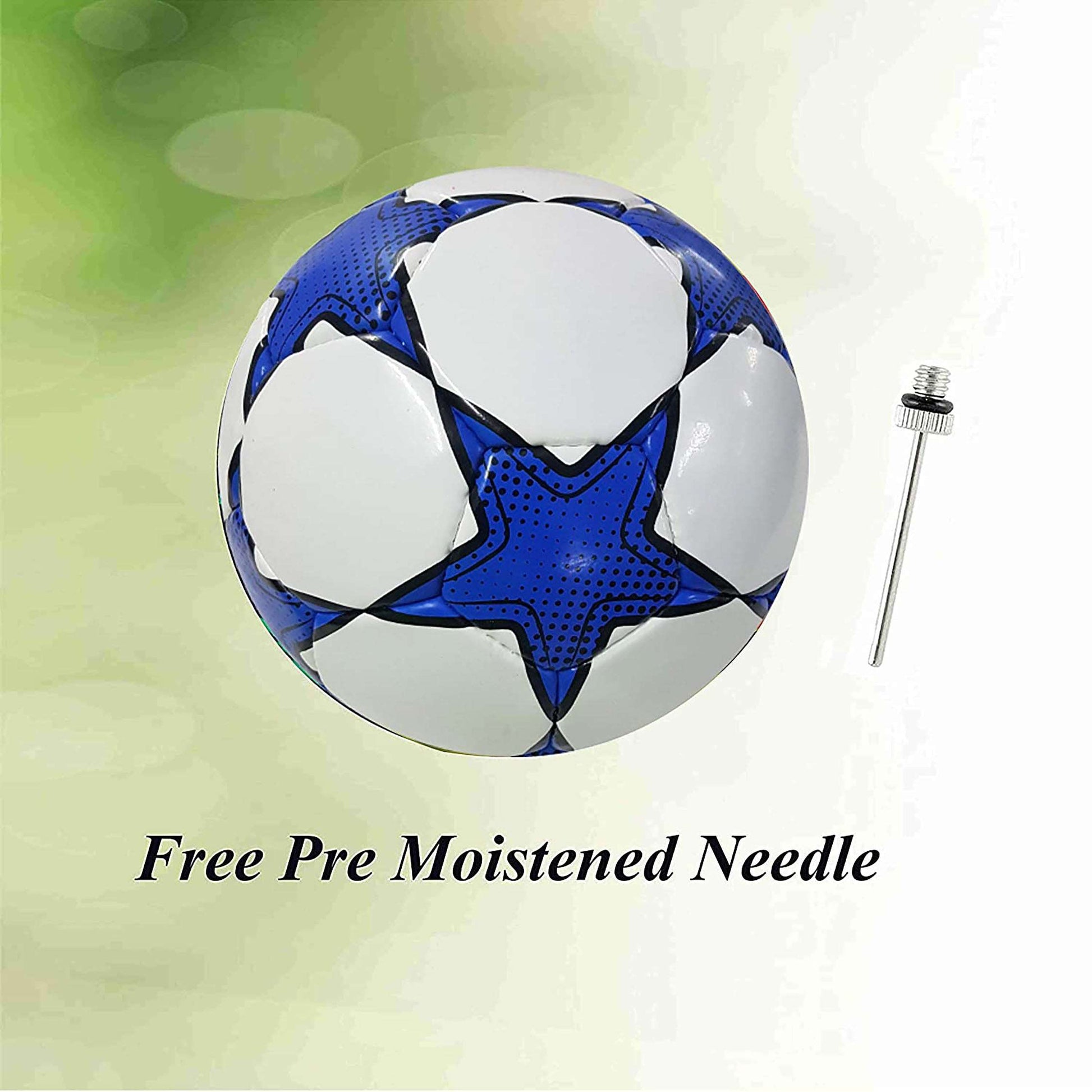 Synco Professional FIFA Football |Soccer Ball Size-5 |Blue ,Yellow | Set of Two