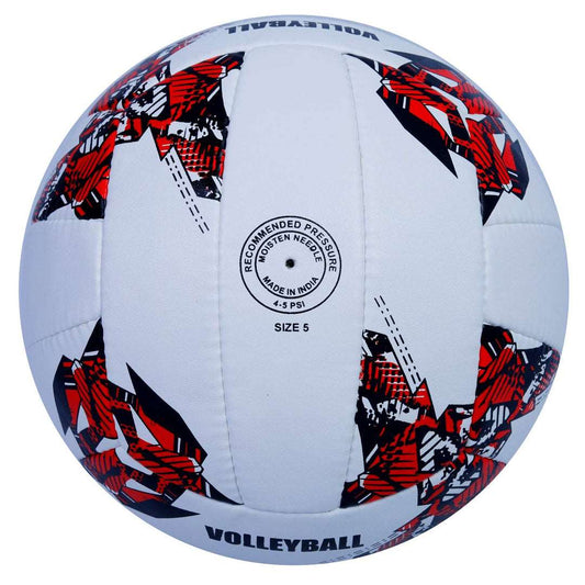 SYNCO Volleyball-White & Red| Mikasa color | size-4