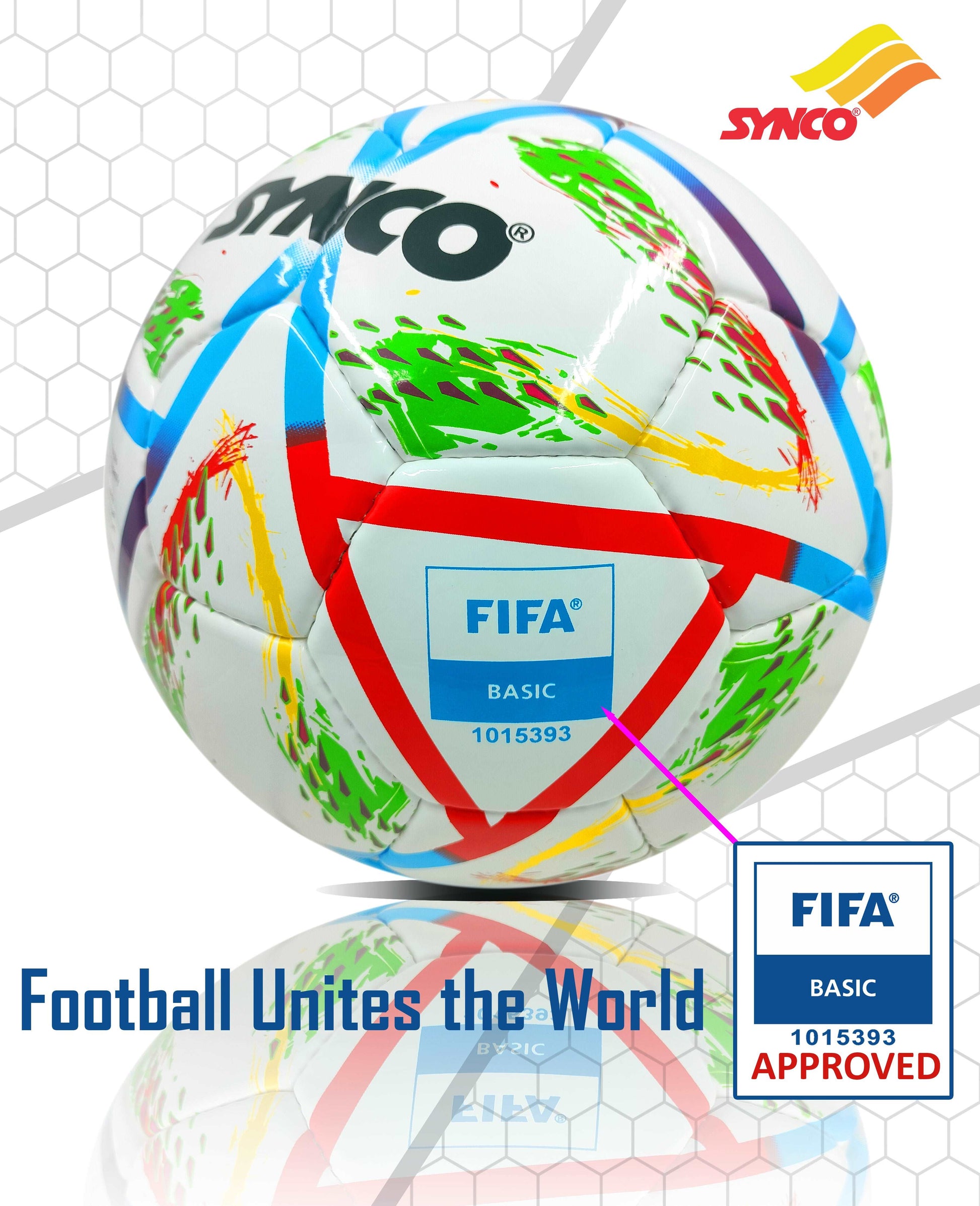 Synco FIFA Approved TPU Football Size-5