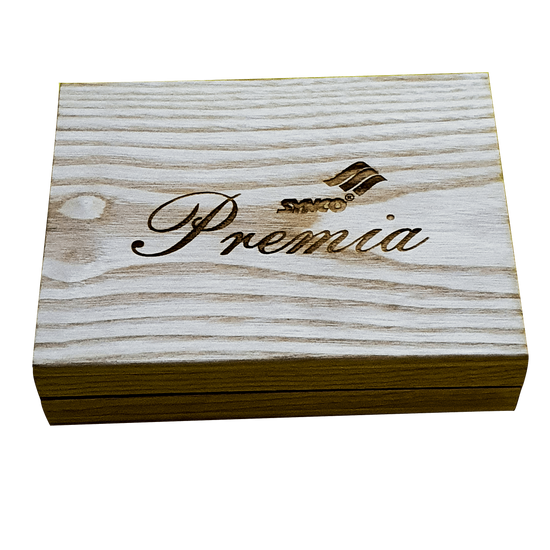 Synco Premia Carrom Board Coins in Ashwood Wooden Box - 1