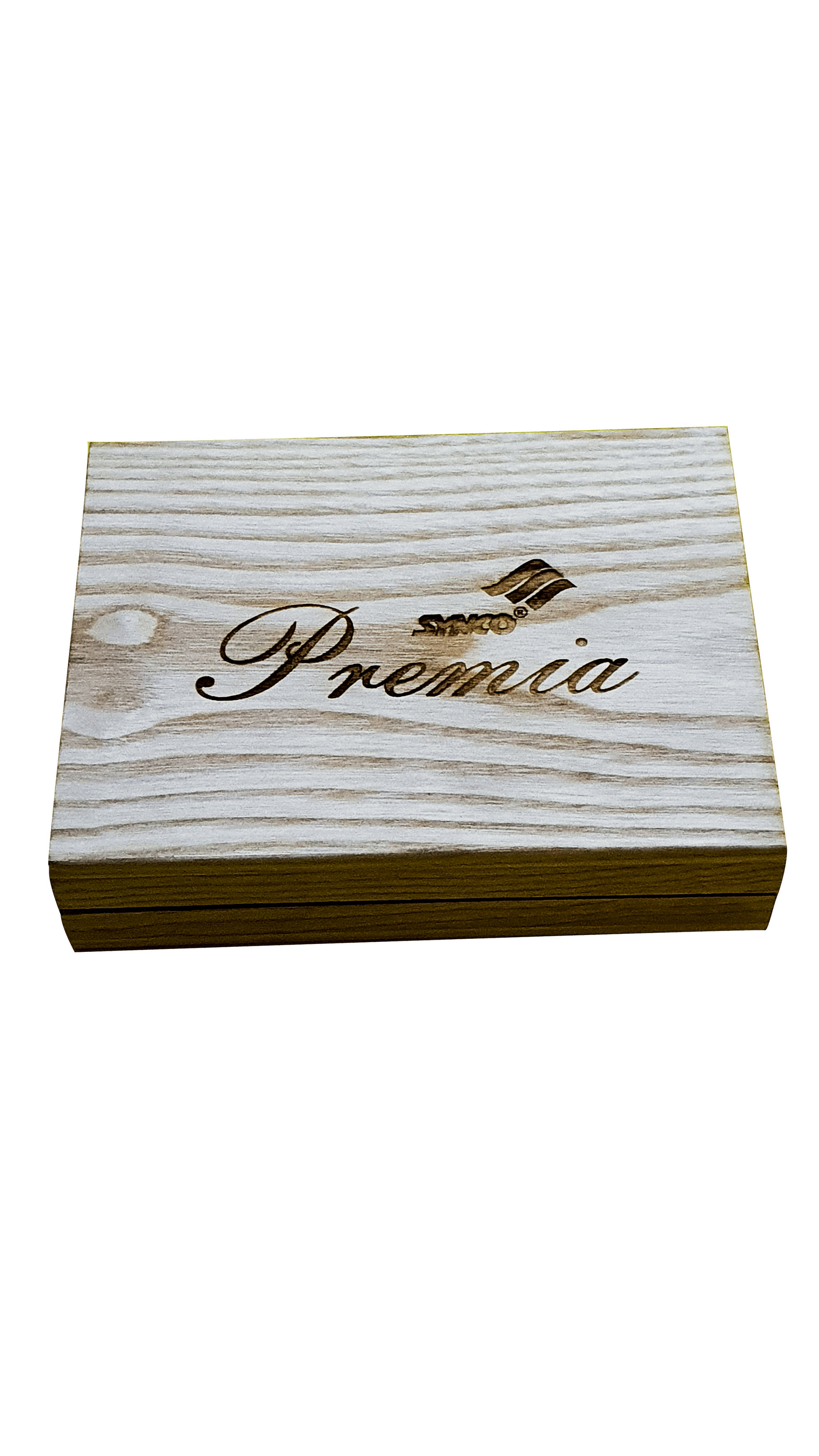 Synco Premia Carrom Board Coins in Ashwood Wooden Box - 1
