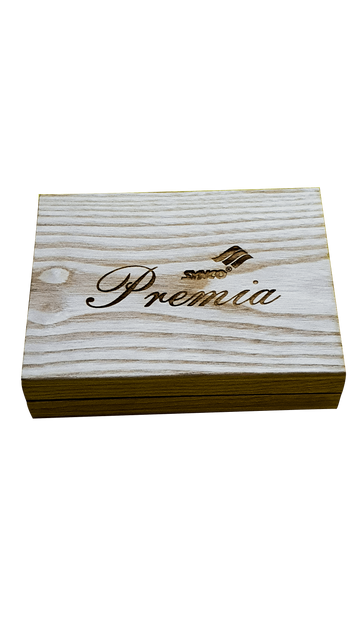 Synco Premia Carrom Board Coins in Ashwood Wooden Box - 1