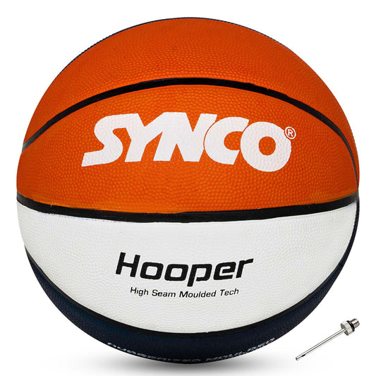Synco Hooper series Men's Basketball (Size-7) Red-White-Blue
