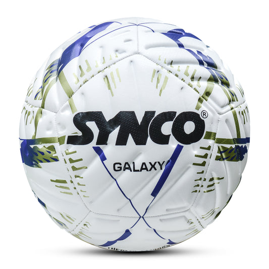 Synco Galaxy Embossed Football | Professional Match Ball | TPU Machine Stitched | Size-5