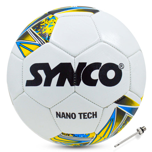 Synco Nano Tech Football | Training Football | 32 Panel PVC machine Stitched