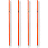 Synco Agility Slalom Spiked Poles (Set of 4) 5.5 ft