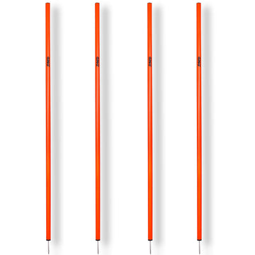 Synco Agility Slalom Spiked Poles (Set of 4) 5.5 ft