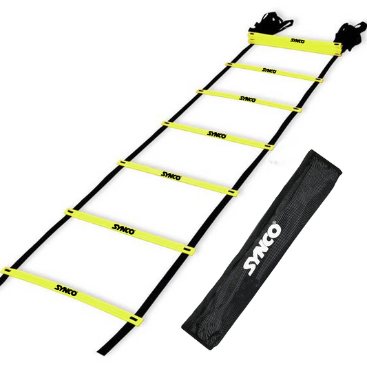 Synco Agility Speed Ladder -Adjustable (4m) Yellow