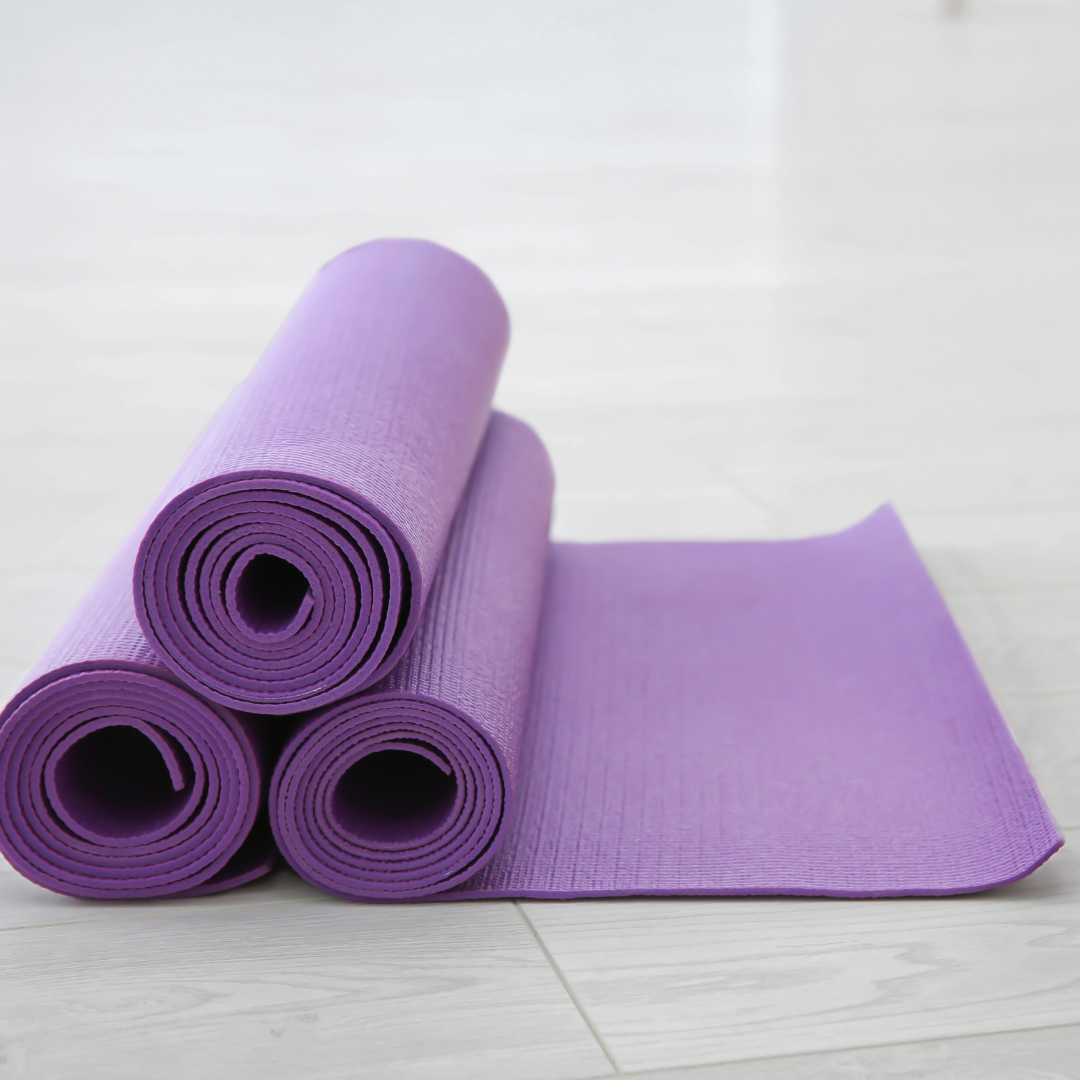 Buy Synco Yoga Mat with Carrying Strap (Color: Purple) Online