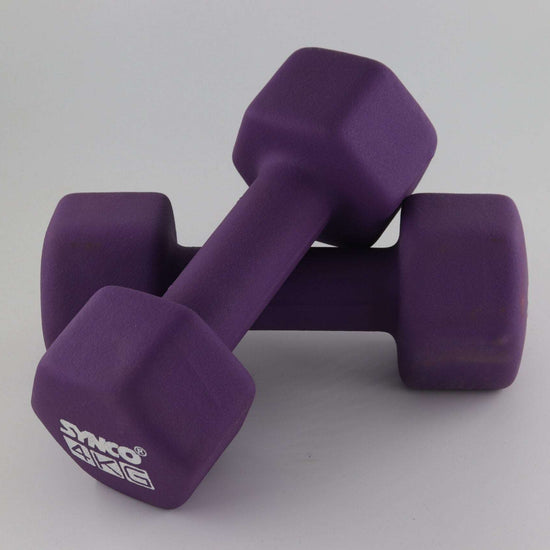 Synco Purple Dumbbell Pair (2 x 4 KG) - 2