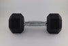 Synco Rubber Coated dumbbell Pair (2 x 5 KG) - 3