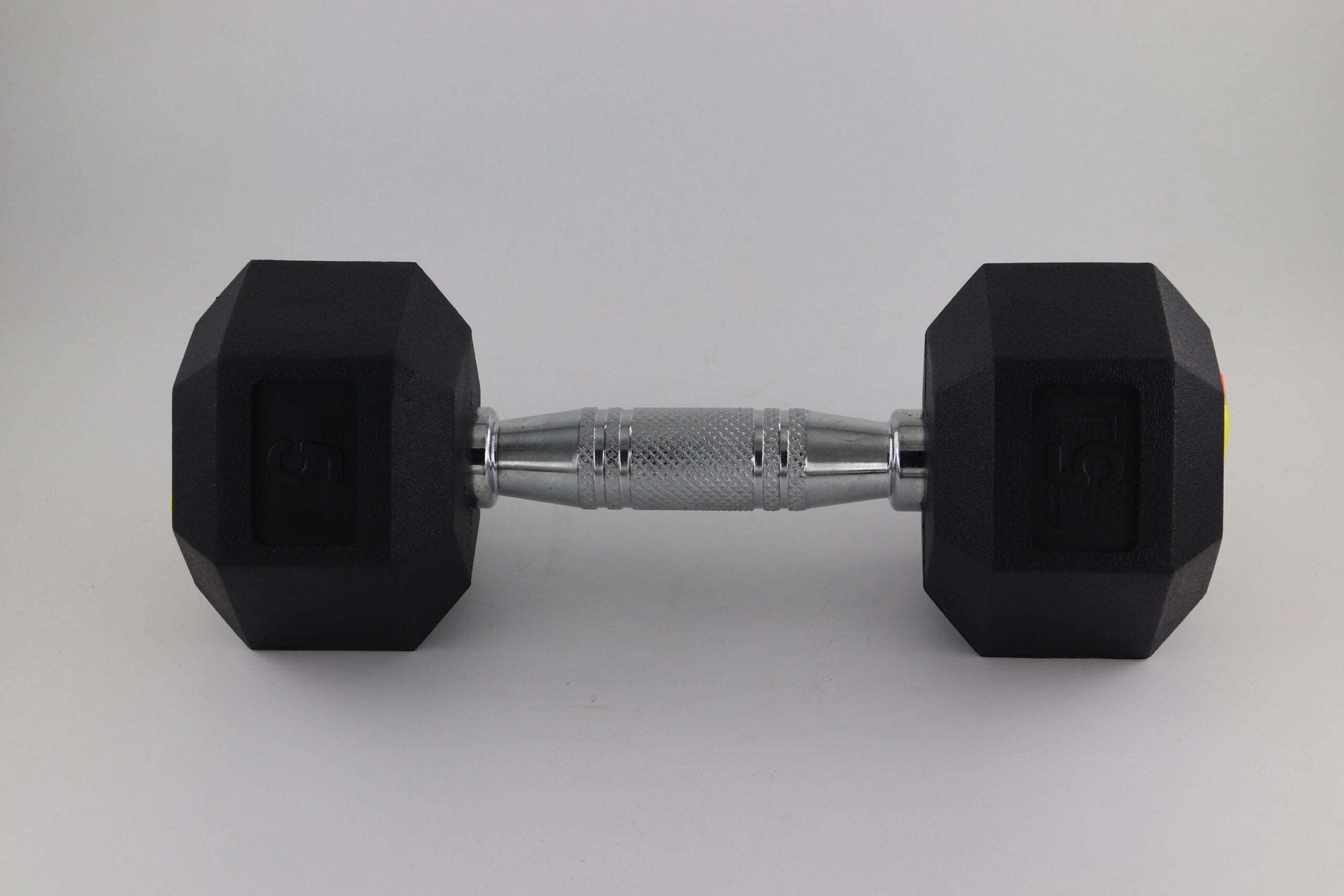 Synco Rubber Coated dumbbell Pair (2 x 5 KG) - 3