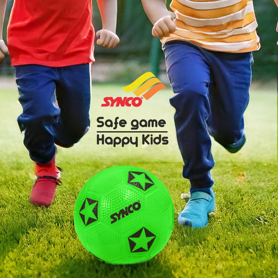 Synco football  green kids friendly