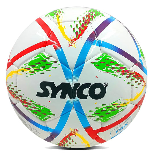 Synco FIFA Approved Football | Professional Football for Matches | Water Resistant | Size- 5