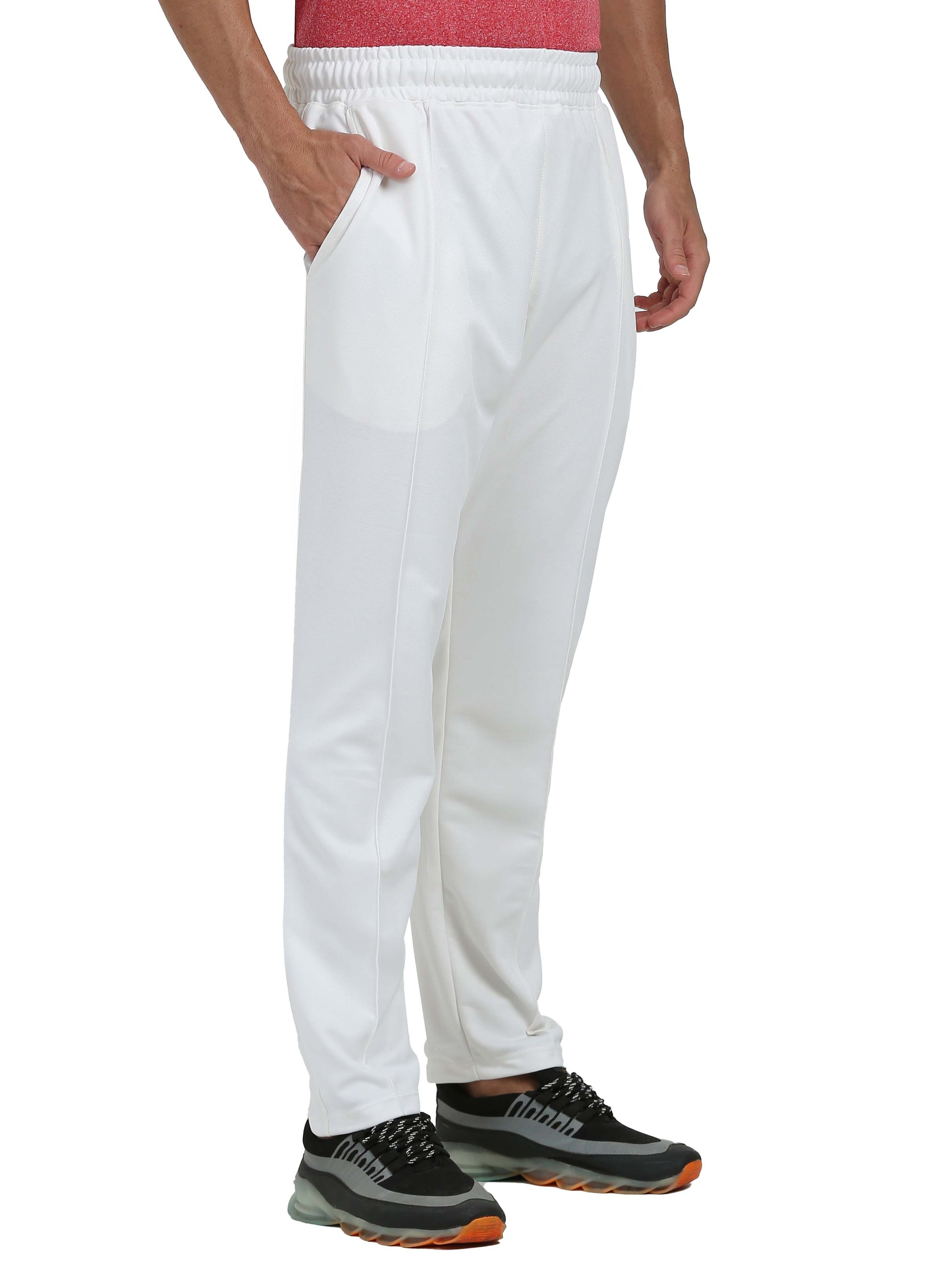 Synco White Aeris Track Pant