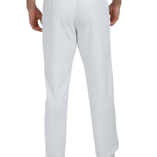 Synco White  Trackpant back