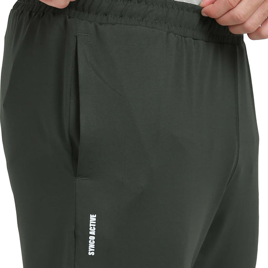 Synco AeroMove Trackpant Olive Green Side