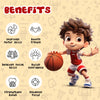 Synco Little Champ Kids Rubber Basketball benifits