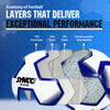 Synco Blade Hybrid Football layer construction