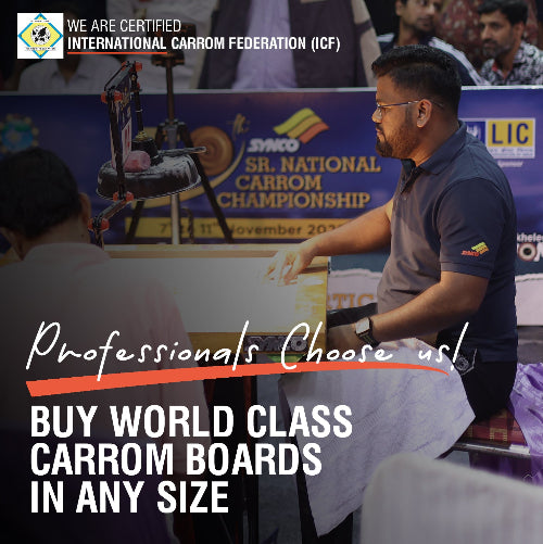 Synco Carrom Professional Banner