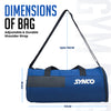 Synco Casual bag Blue size dimensions