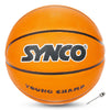 Synco Young Champ kids Basketball orange front