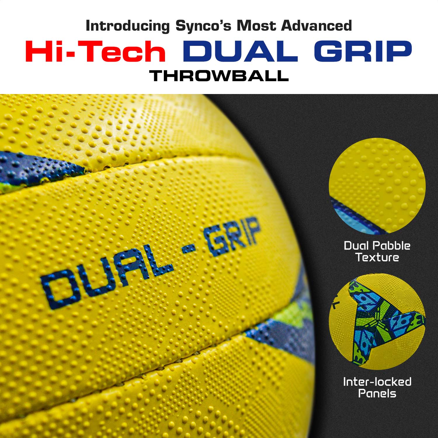 Synco yellow hightech Throwball
