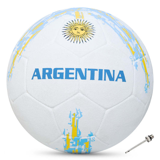 Synco Country Colour Argentina Football white front