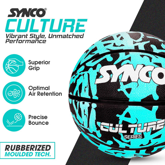 Synco Culture Series features build quality basketball