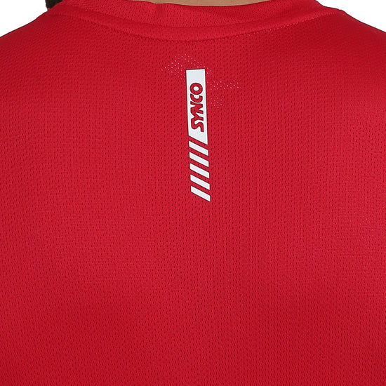 Synco Red Flo Fit Tshirt Back