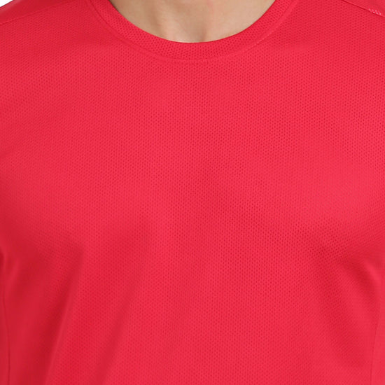 Red Flo Fit Synco Tshirt Front