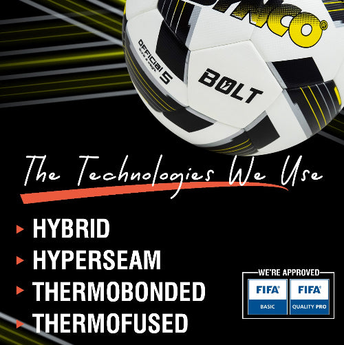 Synco Football Banner Bolt Fifa Approved