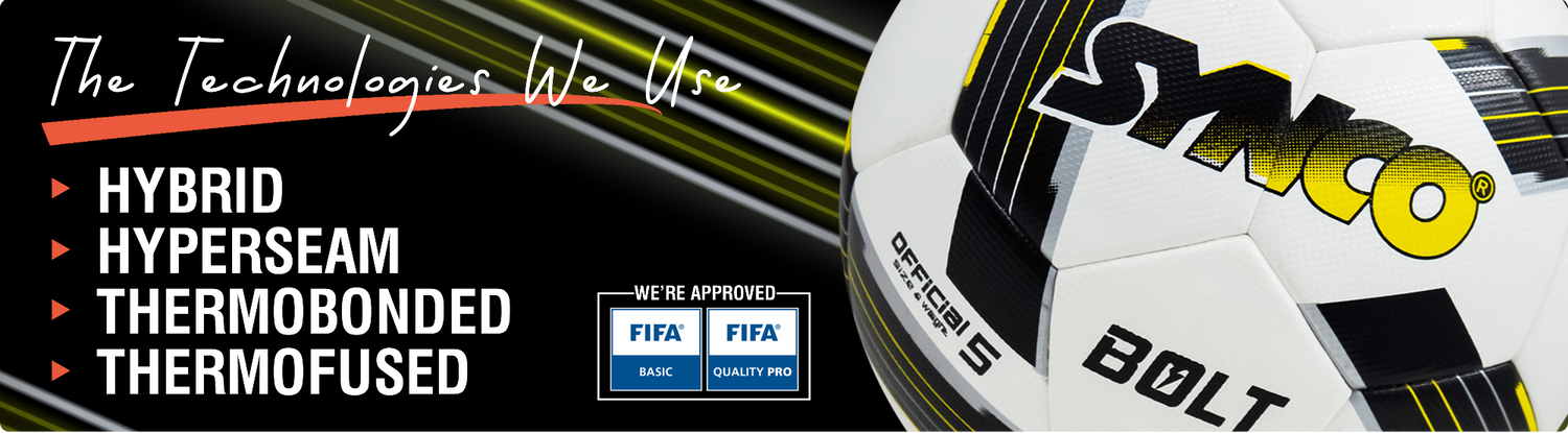 Synco Football Banner Bolt Fifa Approved