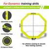 Synco Hex Hoop ring (Set of 6 ) Yellow size ratio