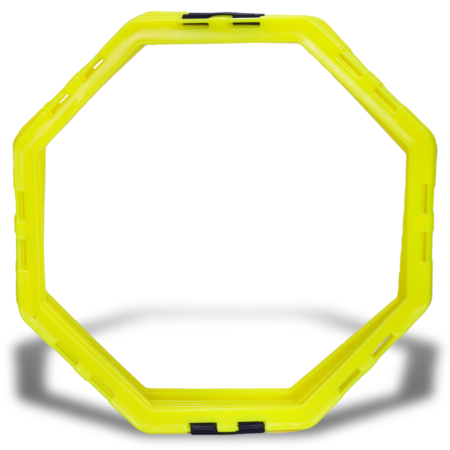 Synco Hex Hoop ring yelllow