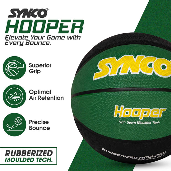 Synco Hooper series women's Basketball green black features