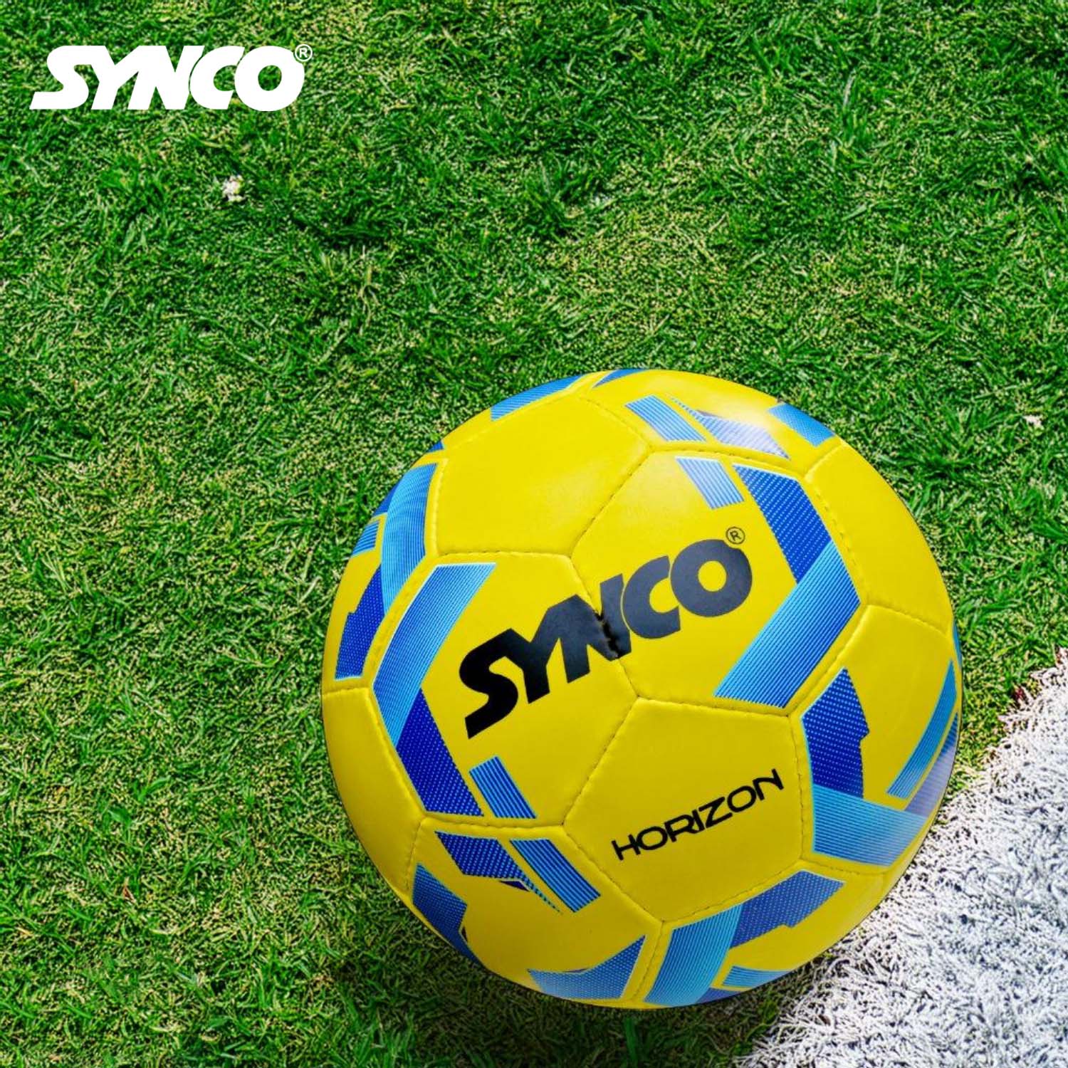 Synco Horizon Club football front yellow