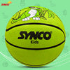 Synco Little Champ Kids Rubber Basketball front green