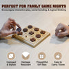 Synco Noughts & Crosses Tic Tac Wooden Game features