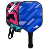 Synco PickleBall Paddle slash Blue Set with cover front