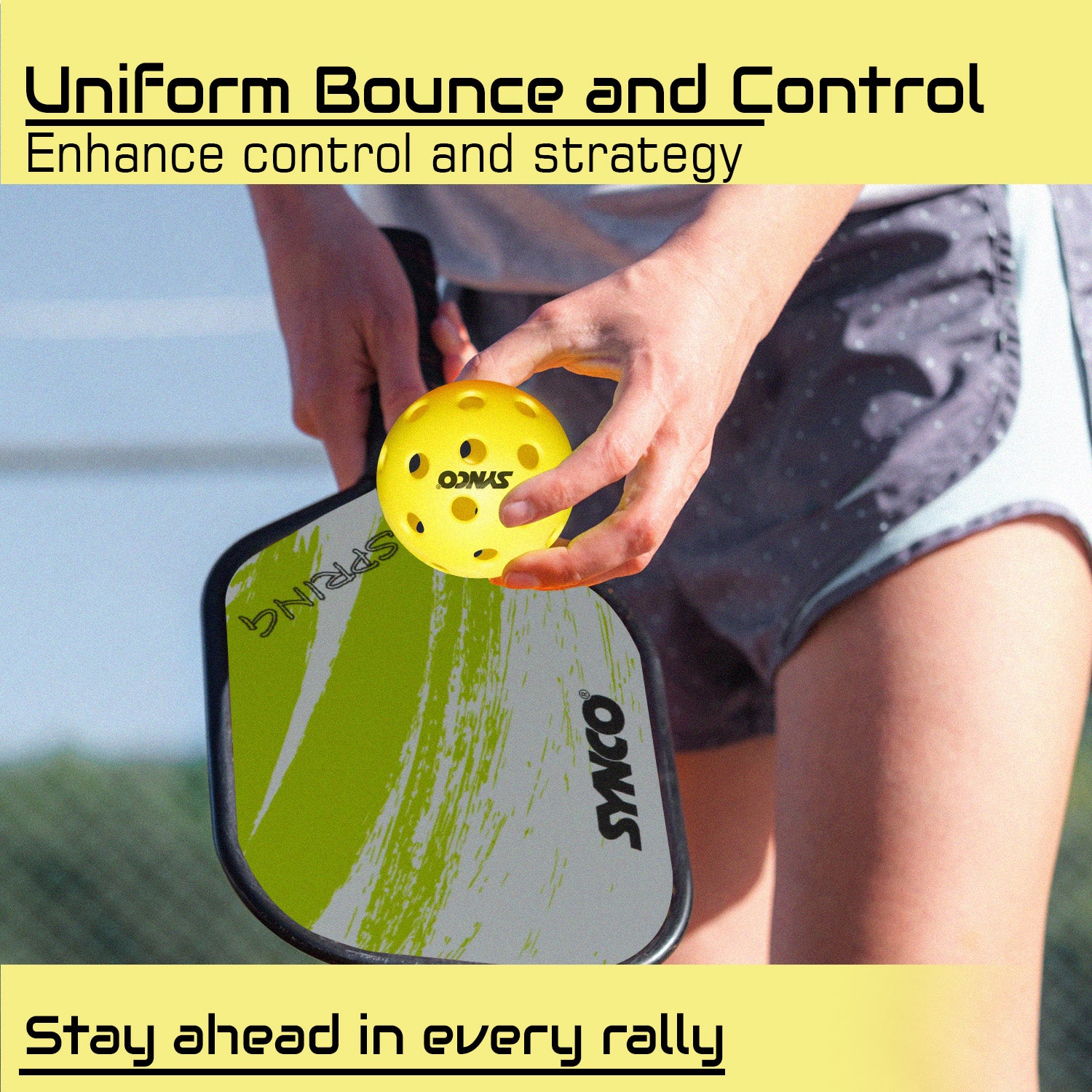 Synco Pickleball Ball S26 benifits