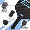 Synco Pickleball Paddle Set Carbonium Blue design construction features