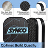 Synco Pickleball Paddle Set Carbonium Blue  optimal build quality