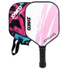 Synco Pickleball Paddle Set Spring Pink  with carry bag front