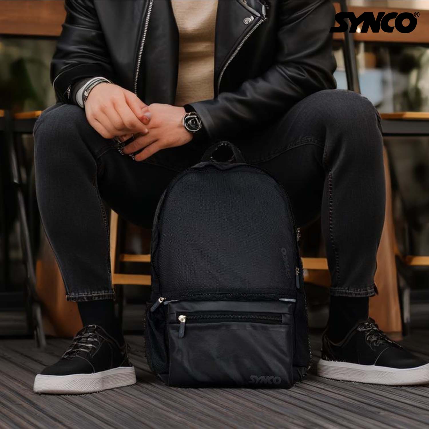 Synco Premia Laptop bag Black