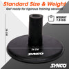 Synco Rubber Base for Spiked Pole (1.5 kg) Black