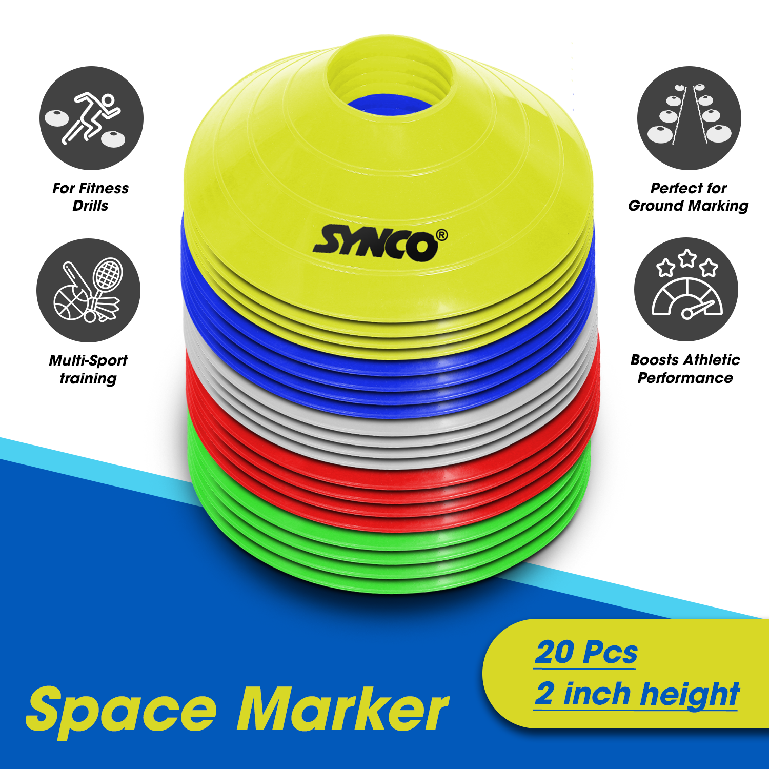 Synco Space marker benifits 20pcs