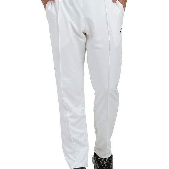 Synco Aeris White Trackpant Front