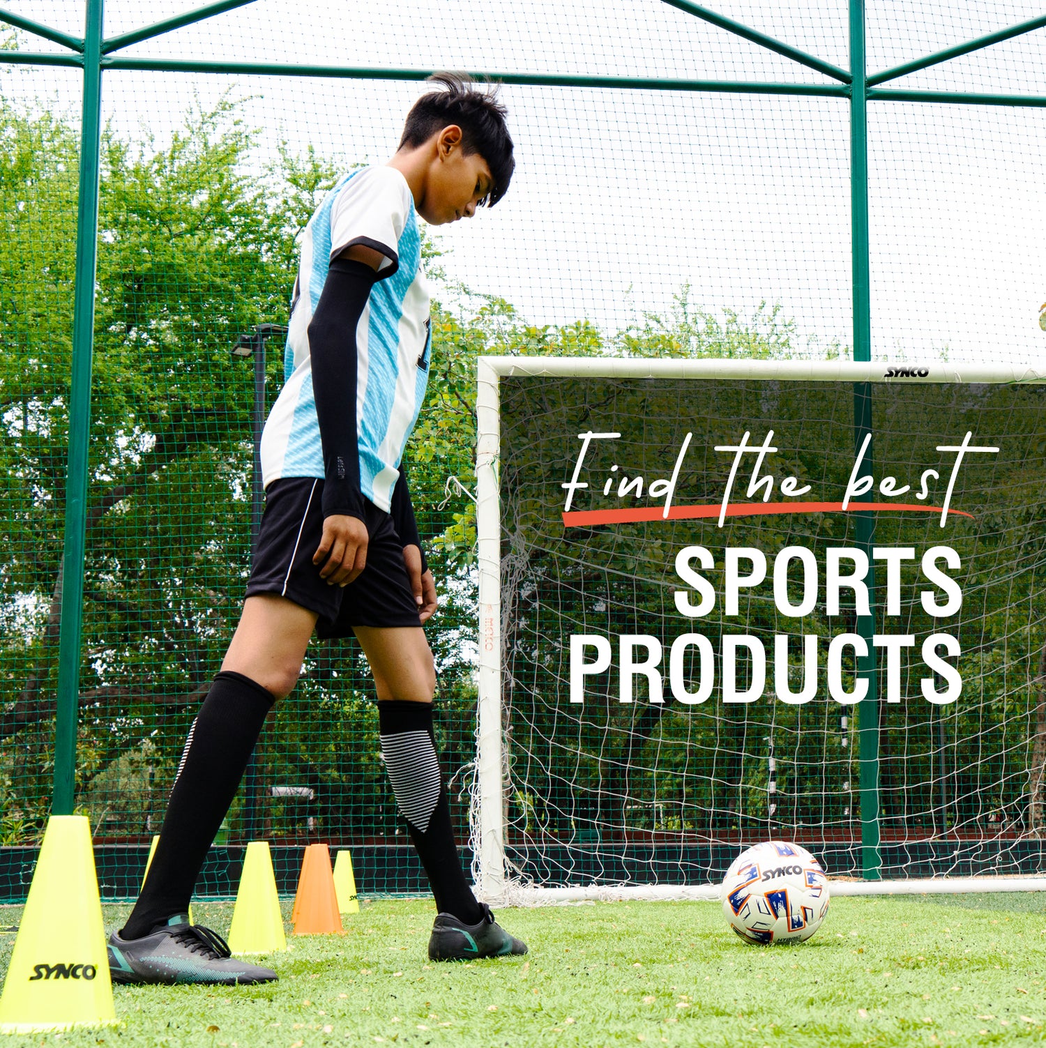 Synco Sports products banner