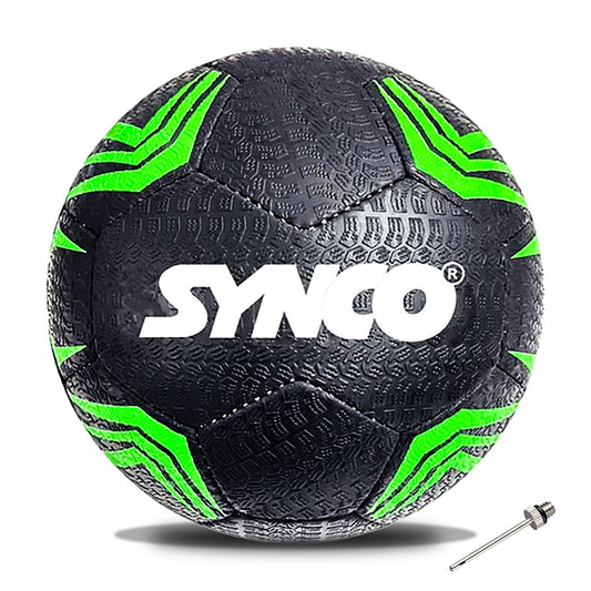 Rubberized Stitched Football front